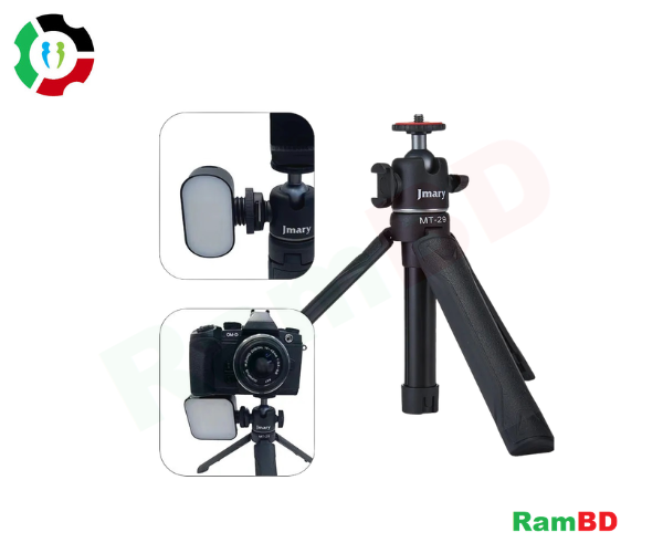 Jmary MT-29 Portable Vlogging Mini Tripod for Smart phone