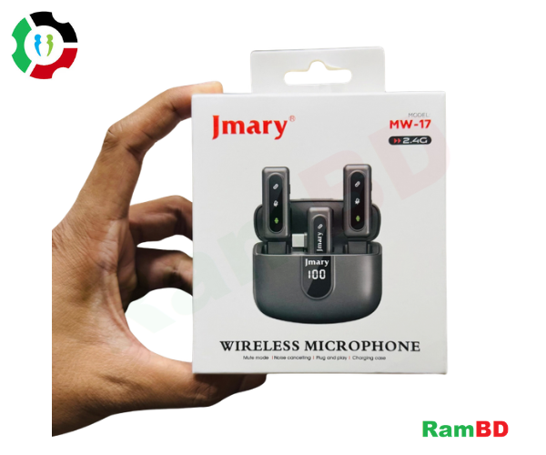 JMARY MW-17 Wireless Lavalier Microphone