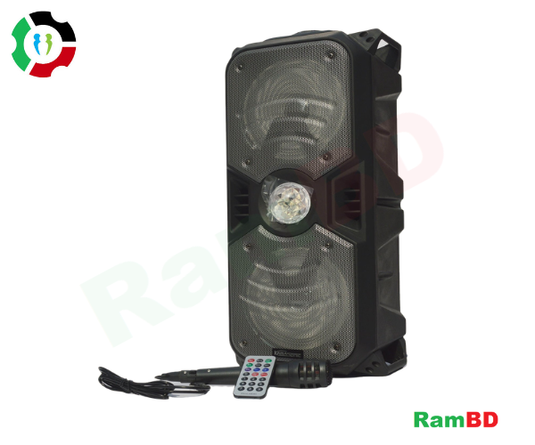 Kamasonic TR-1801L Rechargeable Bluetooth Trolley Speaker With Microphone