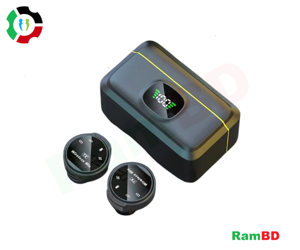 Neepho NP58 Collar Clip Button Wireless Microphone